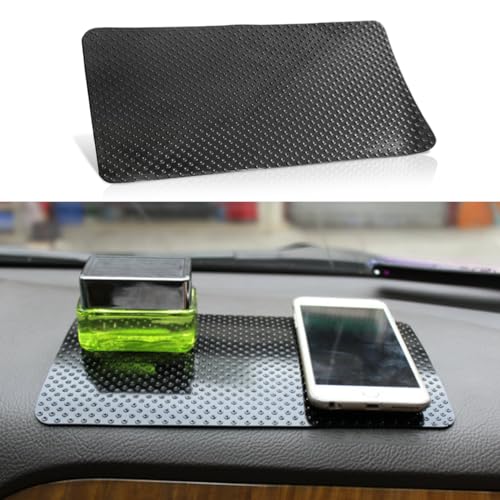 GLSOWEE Car Dashboard Anti-Slip Mat, 10.6"×5.9" Non-Slip Adhesive Pad, Dot - color: Dot