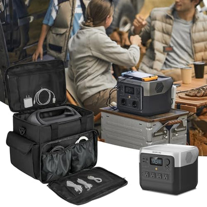 Carrying Case Fits for Jackery 1000 v2/500 v2/BLUETTI Elite 30 V2/100 V2 - size: Medium(Fits 500W)