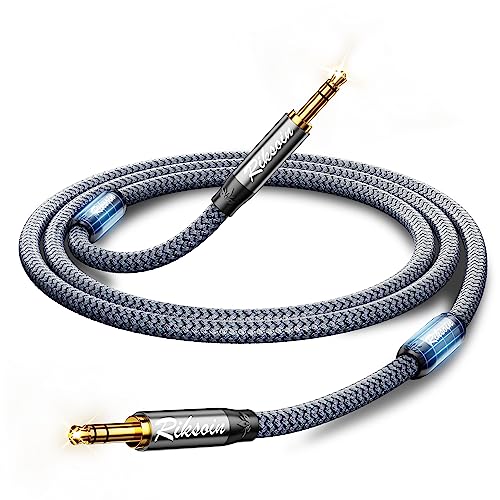Aux Cable-3.5mm Audio Cable with Magnetic Ring Supports[Hi-Fi,Shielded] Nylon Braided 3.5mm Male to Male AUX Cord Auxiliary Adapter Compatible with Car/Home Stereos, Speaker, Headphones -4FT - size: 4FT/1.2M