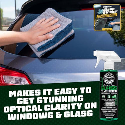 Chemical Guys, Signature Glass & Window Cleaner, Tint Safe, 16 oz, 2-Pack - size: 16 Fl Oz (2-Pack)