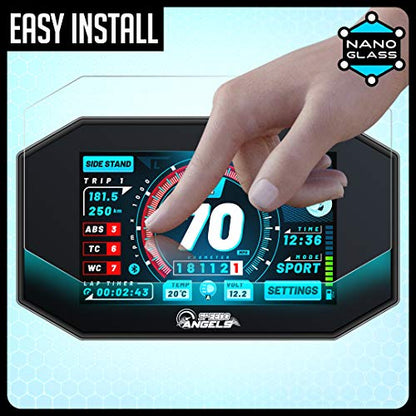 Speedo Angels NANO GLASS Dashboard Screen Protector compatible with HONDA CMX1100 REBEL (2025-)