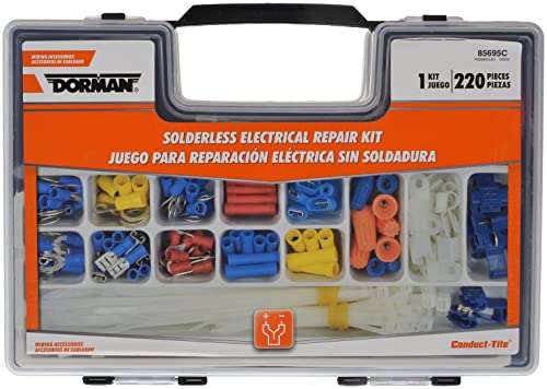 Dorman 85695C 208 Piece Terminal Repair Kit W/Case
