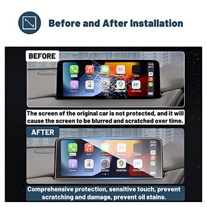 Ruiya 2025 CX5 Screen Protector for Mazda CX5 2025 Accessories 9HD Anti-glare Scratch Tempered Glass Compatible with 2021 2022 2023 2024 2025 Mazda CX5(10.25") - color: 2021-2025 Mazda CX5 10.25-inch