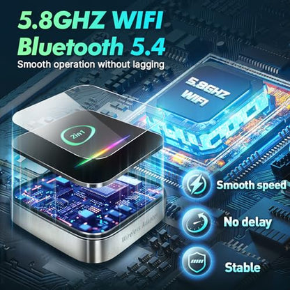 2-in-1 Wireless Carplay Adapter Android Auto Adapter