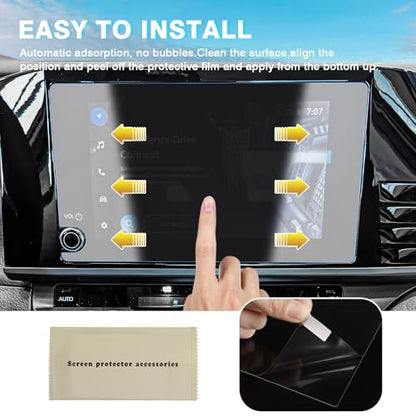 Karltys [Upgrade 2 Pack Screen Protector for [No Glare & Fingerprint] Tempered Glass Toyota Camry LE/SE 2025 2026 8-Inch - size: 8-Inch 2025 +Toyota Camry