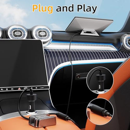 12V Power Cable Starlink Mini Car Adapter with Cigarette Lighter Plug, Starlink Step up Converter 10V-28V to 30V for RVs, Cars and Boats - color: Battery Adapter-30V-AP