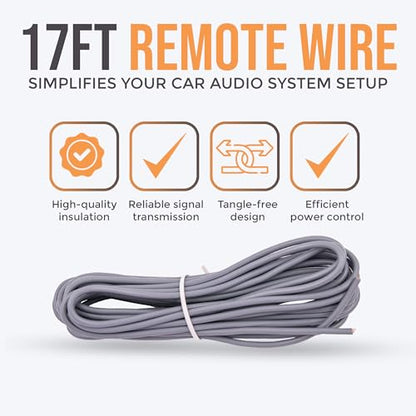 Elite Audio 4 Gauge Amplifier Wiring Kit, 2000W CCA Amp Install Kit – EA-PRMK2 - size: 4 Gauge (Full Size ANL)