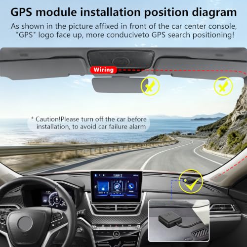 Mangoal Front 4K & Rear 1080p Dash Cam for Ford Mustang Gen7 2024-2026 - style: Model C Ford-Mustang- Front 4k & Rear 1080p