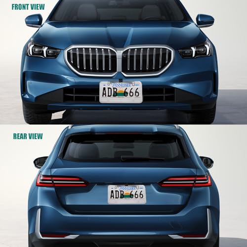 Backup Camera Mount with License Plate Holder and Universal Mirror Bracket