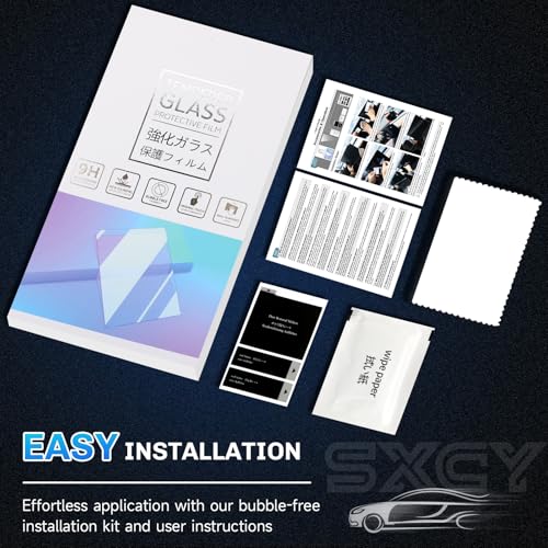 SXCY Anti-Glare Matte for 2022-2026 Honda Civic Screen Protector 7 Inch for 2024 2025 2026 Honda Civic Accessories Navigation Screen Protector 9H Tempered Glass