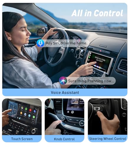 Wireless CarPlay Adapter for iPhone(2025 Upgraded),Mini Size & Plug - Play,Converts Wired to Wireless Apple CarPlay,No Delay Carplay Dongle for Apple iOS 10+/Android 11+ and Above