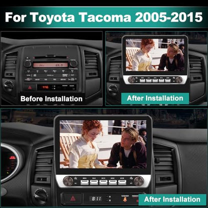Android 13 Car Radio for Toyota Tacoma (2005-2015) - size: 10.1" 2GB RAM 64GB ROM