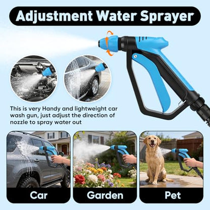 MYPIN Upgraded Car Wash Foam Gun, Foam Cannon, NEW Handle for Car Cleaning - style: Upgraded Handle Car Wash Foam Gun