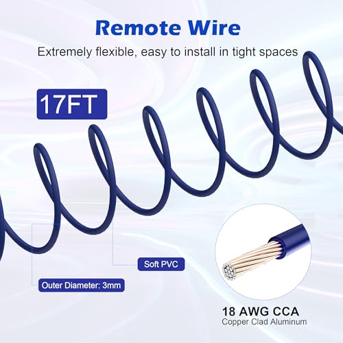 8 Gauge Complete Amp Wiring Kit, Premium Car Amplifier DIY Installation Kit, 800W High Power CCA Cable with Fuse Holder& Full Accessories for Car Truck/RV/ATV Audio Systems Radio Subwoofer Speaker - style: 8-Gauge Kit