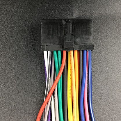 Car Radio Wire Harness Connector for Dual XDVD156BT, XDVD176BT, XDVD276BTCD DVD Receiver
