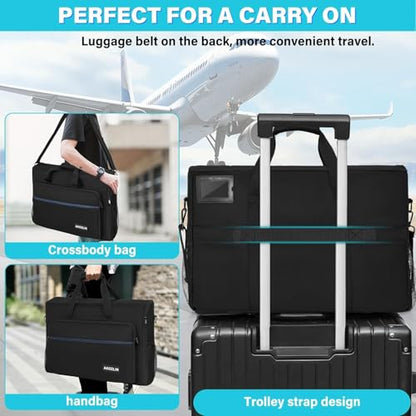 AKOZLIN 24 inch Monitor Carrying Case, Padded Monitor Bag, TV Travel Case - size: For 19"- 24" Screen