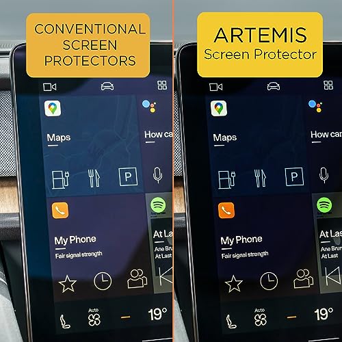 Matte Anti Glare Anti Fingerprint Premium Screen Protector for Designed for Nissan Rogue 2021 2022 2023 S SL SV Platinum Infotainment Navigation Multimedia Touchscreen Display 2 Pack