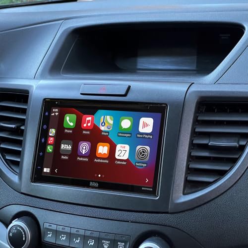 Scosche HA1714B Double DIN or Single DIN with Pocket Radio Installation Dash Kit Compatible with 2012-2016 Honda CR-V Vehicles - Aftermarket Car Stereo Install Kit Radio Bracket - See Fit Guide Image