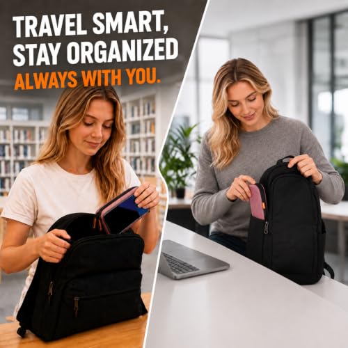 Rose Gold Small Hard Zipper Carrying Case, Universal Electronic Pouch Bag - color: Rose Gold