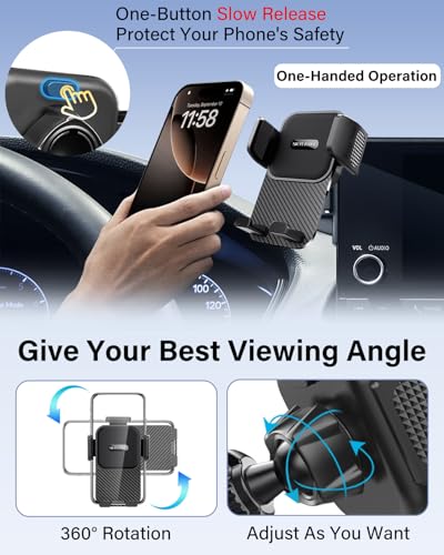 SKYLOTEC Car Phone Holder for Honda CR-V HR-V 2023-2026/Pilot 2023-2025 - color: Universal Holder, size: CRV/HRV/Pilot 2023-2026 (7/9 inch screen)