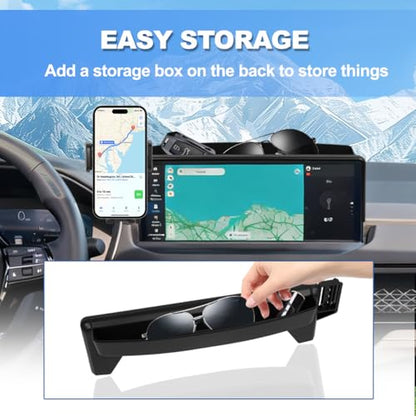 Car Phone Holder Fit for 2023-2025 Honda Accord Accessories Phone Mount 12.3-inch Screen Fixed Clip, Cell Phone Automobile Cradles Hands-Free 360 Degree Rotation Not Affect Air Vent - size: 2023-2025 Honda Accord