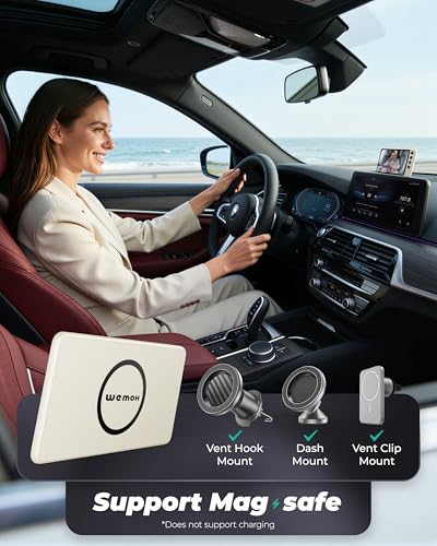 NO.1 Magnetic Double Car Camera for 2 Baby with 5" 1080P IPS Monitor - color: White（Dual Cam）