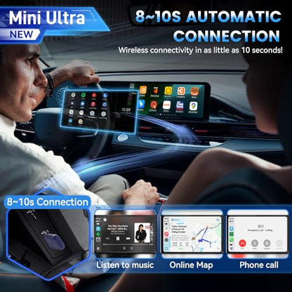 Carlinkit Mini Ultra 1 – Wireless CarPlay & Android Auto Adapter