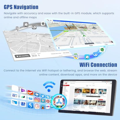 Android Car Radio for Mitsubishi Lancer 2008-2017 CarPlay Android Auto - style: 4-Core 4+128G