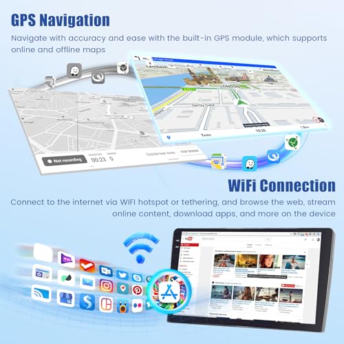 Android Car Radio for Mitsubishi Lancer 2008-2017 CarPlay Android Auto - style: 4-Core 4+64G
