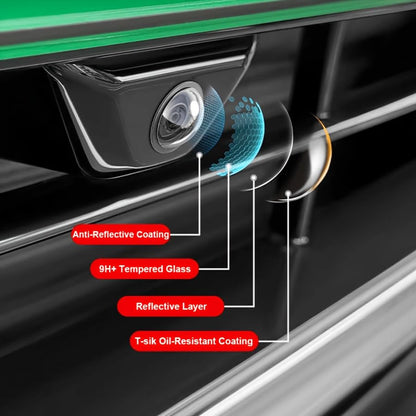 2 Pack Car Camera Protective Cover 360 Degree Lens Shield with Adhesive No Damage Installation Anti Scratch Universal for All Vehicles Car Accessory