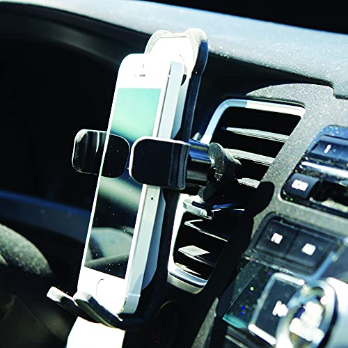 Alpena Hug Buddy Air Vent Universal Car Cell Phone Holder, Adjustable, Mount Compatible with iPhone, Samsung Galaxy, LG, Google, Nexus 5X, and Most Smartphones, Bamboo the Panda - color: Bamboo The Panda