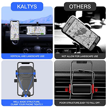 Karltys Car Phone Holder, Car Phone Mount Air Vent Hands Free, Dedicated Phone Stand for Mazda CX-5 2017-2025 CX5 Accessories Interior - size: 17-23 CX-5 Phone Holder