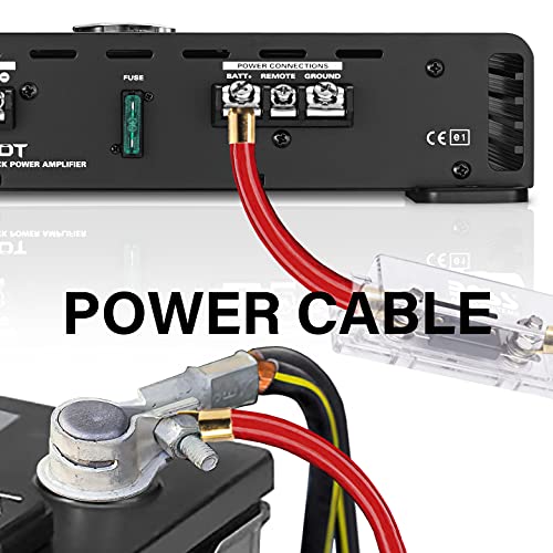 BOSS Audio Systems KIT20 0 Gauge Car Amplifier Installation Wiring Kit - style: 0 Gauge