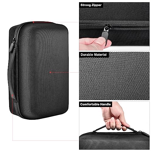 casmilee Hard Travel Case for Halo Bolt 58830 and 57720 - color: Black, style: Fit for Halo Bolt Air 58830