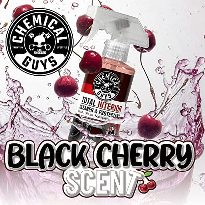 Chemical Guys Total Interior Cleaner & Protectant, Black Cherry, 16 oz - size: 16 Fl Oz (Pack of 1), style: Black Cherry