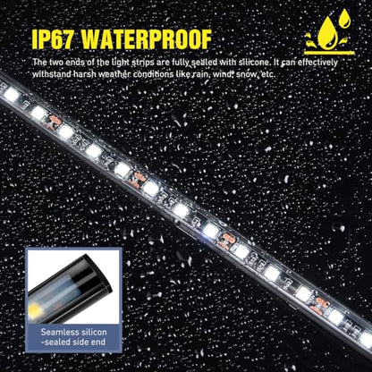 Nilight 2pcs Under Hood Light Strip 42LED Waterproof Underhood Work Light - size: 15.7 inch 2 pieces