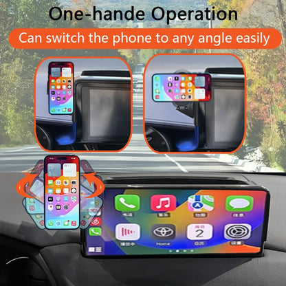 Car Phone Holder for 2021-2025 Mazda CX-5 CX5 Accessories,Phone Mount with Dash Organizer for CX5 with 10.25-inch Screen,Hands-Free 360 Degree Rotation Dash Mount Cell Phones Holder - size: 21-25 CX5 10.25-inch
