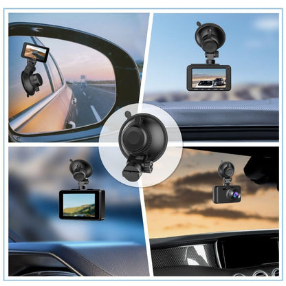 Dash Cam Mount, Suction Cup Mount, Windshield Suction Cup Mounting Bracket, Suitable for R2-4K and R2-4K PRO Dash Cam Models