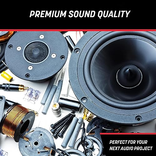 GS Power 12 Gauge Wire Automotive - 200ft CCA Primary 2 Spools - size: 12 Gauge-100 ft-Non-Bonded