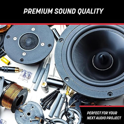 GS Power 12 Gauge Wire Automotive - 200ft CCA Primary 2 Spools - size: 12 Gauge-100 ft-Non-Bonded