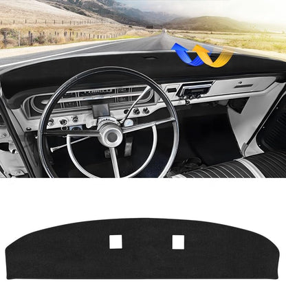CARTIST Dash Cover Compatible with Ford F100/ F250/ F350 Pickup Truck 1967-1972 Dashboard Cover Mat Non-Slip Carpet Sunshield Glare UV Rays Protector - size: Ford F100/ F250/ F350 Pickup Truck 1967-1972