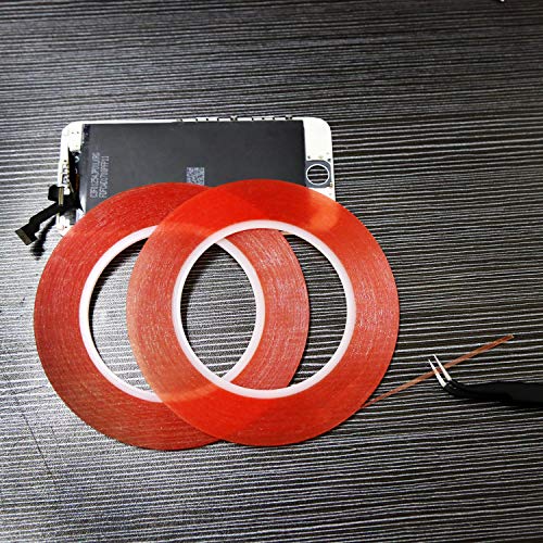 Kaisiking 2mm / 3mm x 25M Phone Repair Tape LCD Touch Screen Repair Tape - size: 2pcs (2mm+3mm)