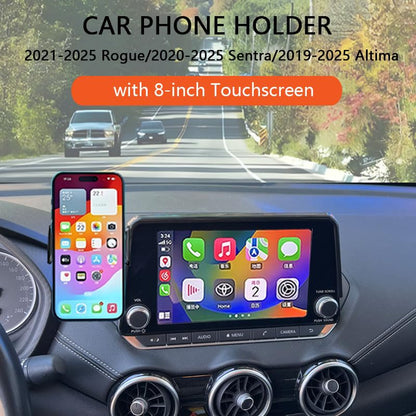 Car Phone Holder for 2021-2025 Rogue/2020-2025 Sentra/2019-2025 AltimaAccessories,Phone Mount for Rogue Sentra Altima with 8-inch Screen,Hands-FreeCell Phones Holder - size: 21-25 Rogue/Sentra/Altima 8-inch