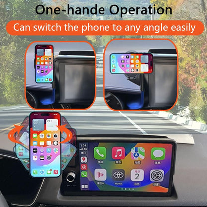 Car Phone Holder for 2022-2025 2026 Honda Civic Accessories,Phone Mount with Dash Organizer for Civic with 9-inch Screen,Hands-Free 360 Degree Rotation Dash Mount Cell Phones Holder - size: 22-26 Civic 9-inch