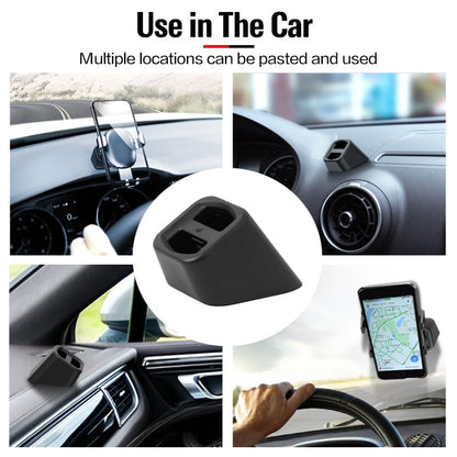2 Pack Car Phone Holder Vent Mount Adapter Adhesive Dummy Air Vent Outlet Base Stand for Car Phone Holder Vent Clips Car Vent Phone Mount Holder Magnetic Wireless Car Charger GPS