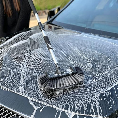 11.5" Ultra-Soft Bristles Car Wash Brush for Car Truck RV & Boat Exterior Cleaning,Dark Gray