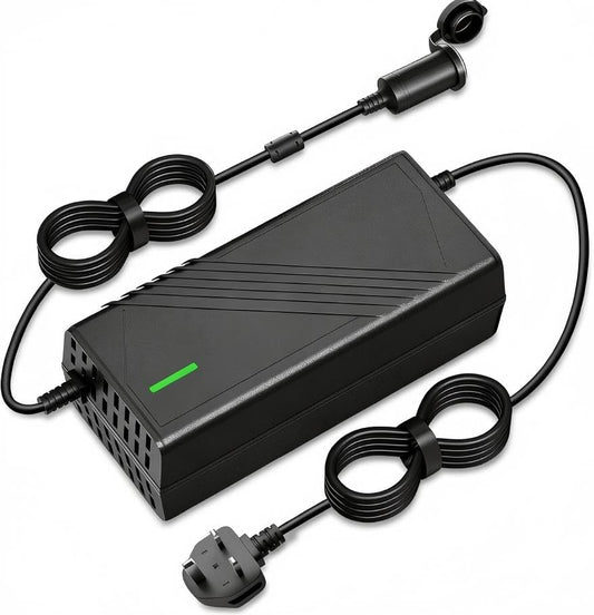 AC to DC Converter 240W/20A/11.61FT/110-240v to 12v car Power Adapter Cigarette Lighter Socket, Ac to DC Voltage Transformer, Used in car refrigerators, inflators, car Vacuum Cleaners, etc. (12V 20A) - color: 12V 20A