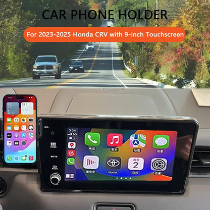 Car Phone Holder for 2023 2024 2025 2026 Honda CR-V Accessories,Phone Mount for CRV with 7/9-inch Screen,Hands-Free 360 Degree Rotation Dash Mount Cell Phone Holder - size: 23-26 CRV 7/9-inch