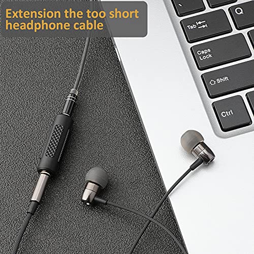 3.5mm to 3.5mm Stereo Jack Audio Adapter Female/Female Connectors,Gold Plated (10 Pack) - color: 10 Pack